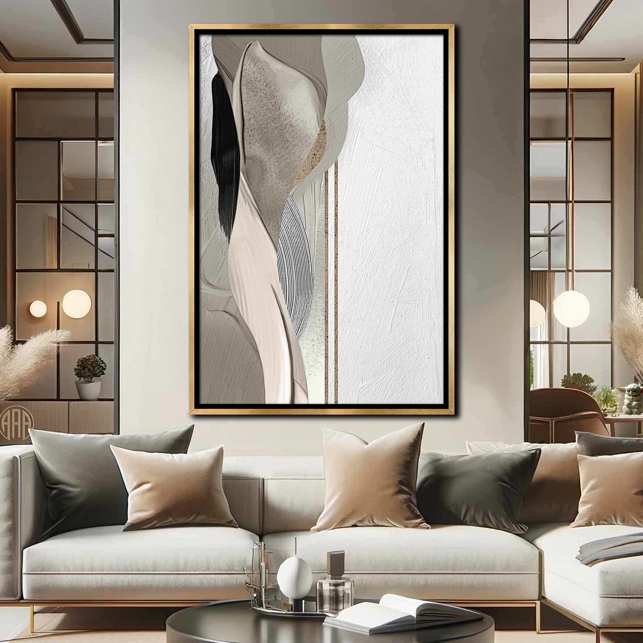 Between Currents (1) 3 Between Currents (1) abstract art by Steve Anderson