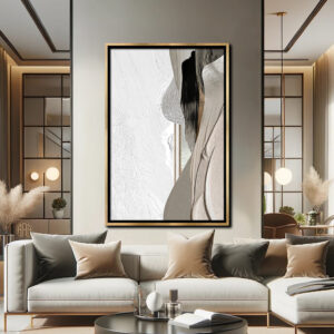 Between Currents (2) abstract art by Steve Anderson