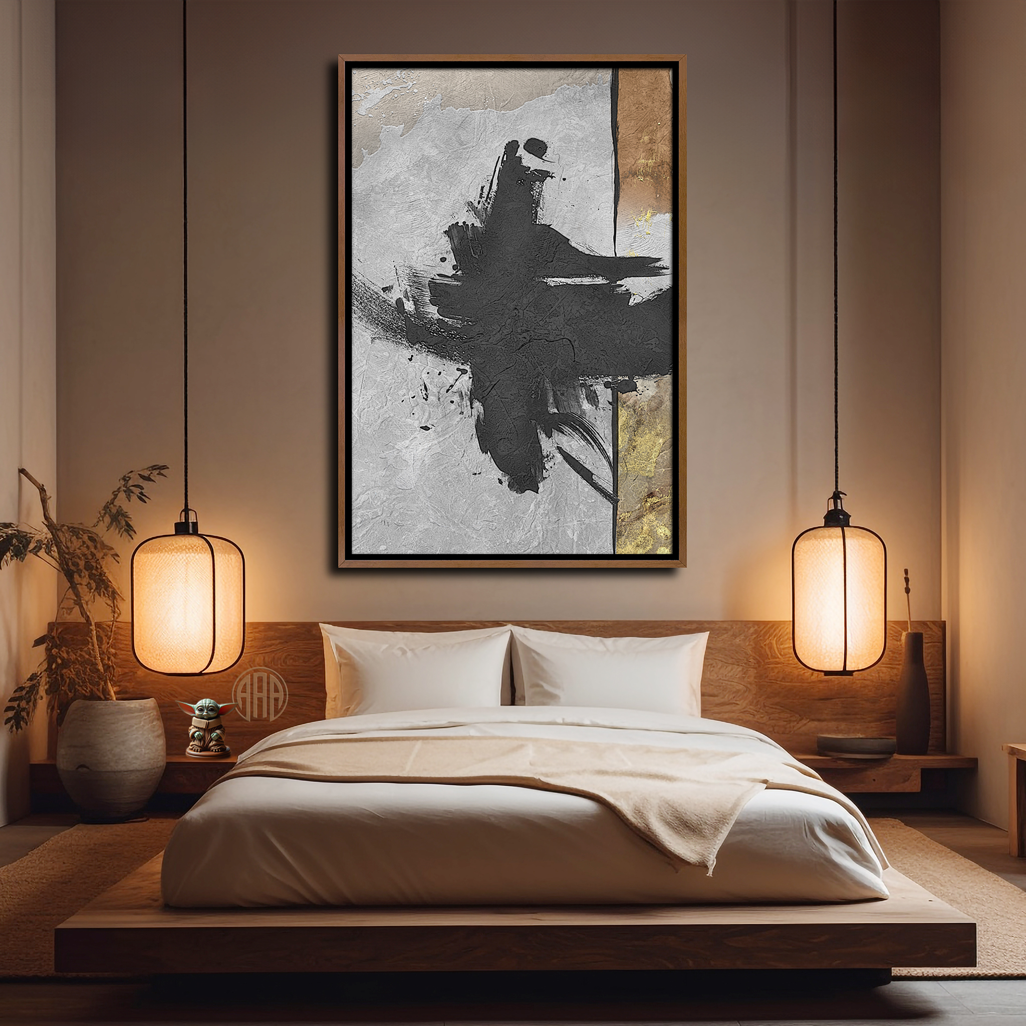 Black Path of Grace 1 Black Path of Grace abstract art by Steve Anderson