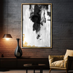 Dark Strike of Desire abstract art by Steve Anderson
