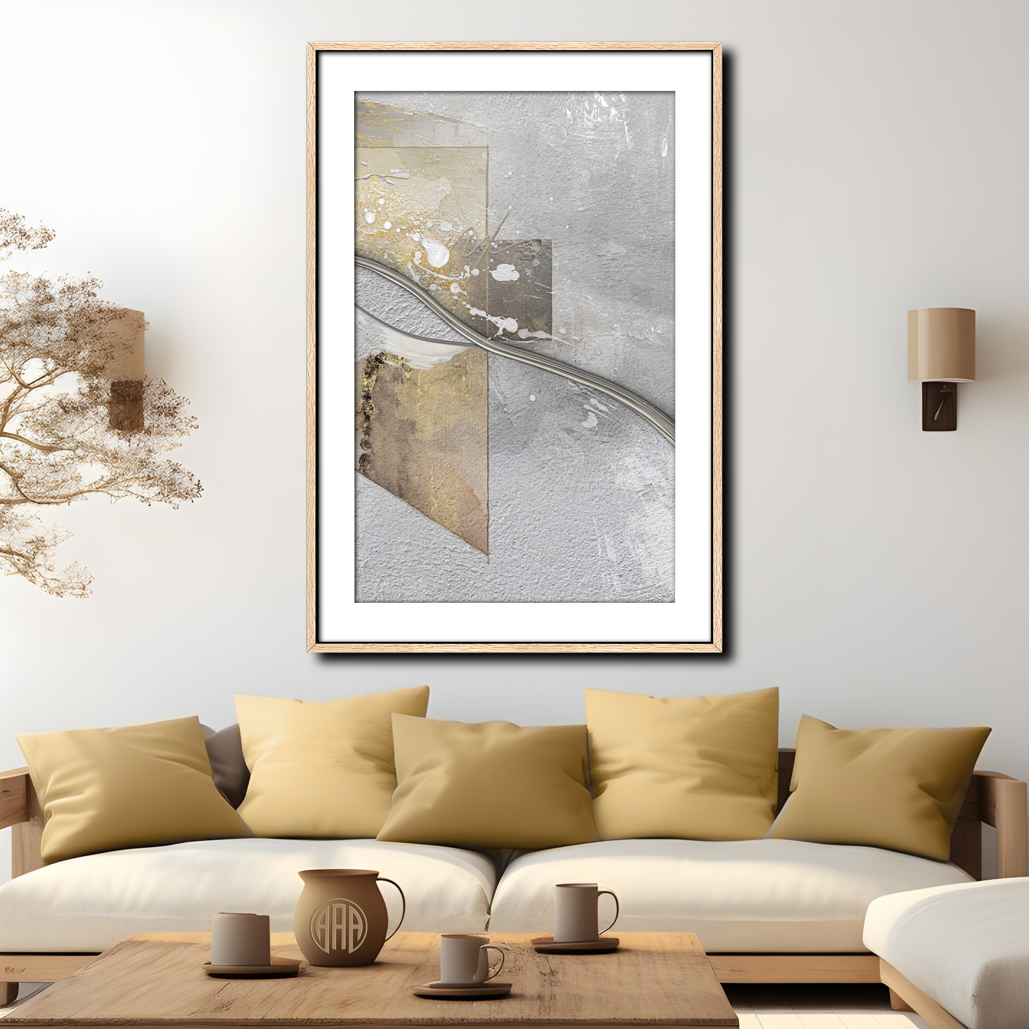 Faded Echo 5 Faded Echo abstract art by Steve Anderson