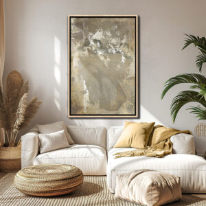 Golden Hues of Allure abstract art by Steve Anderson