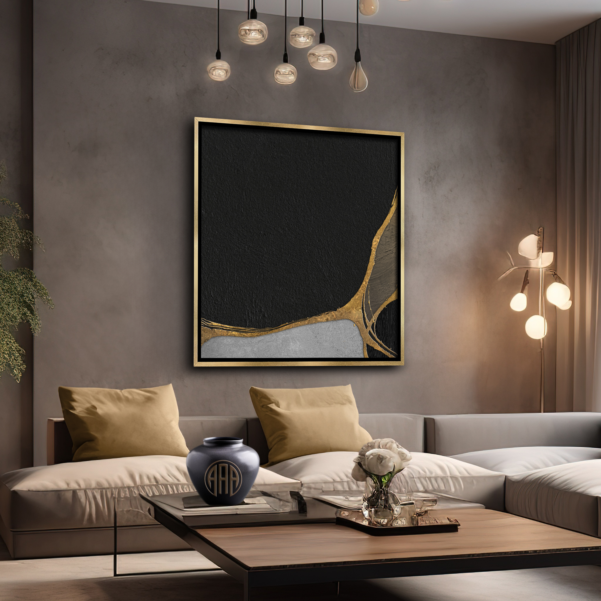 Midnight Elegance 3 Midnight Elegance abstract art by Steve Anderson