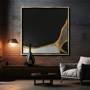 Midnight Elegance abstract art by Steve Anderson