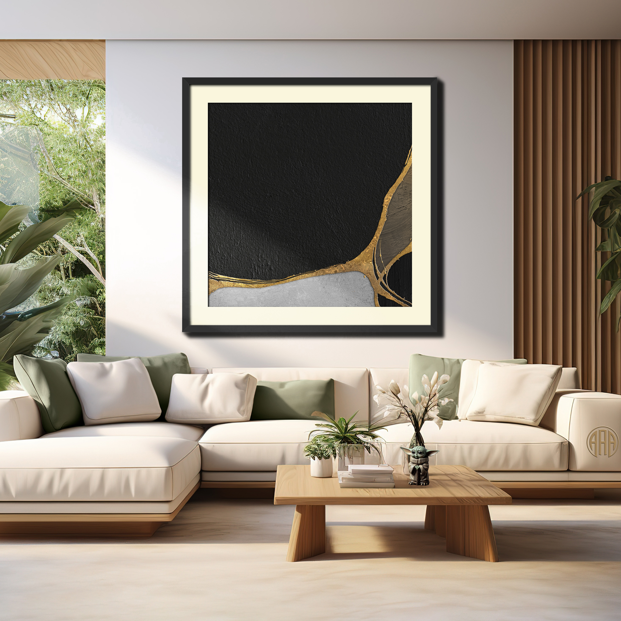 Midnight Elegance 2 Midnight Elegance abstract art by Steve Anderson