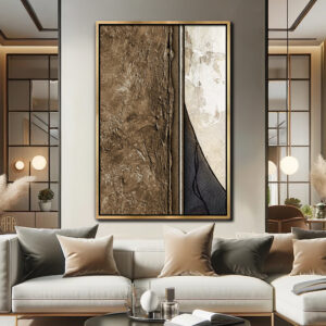 Rustic Divide abstract art by Steve Anderson