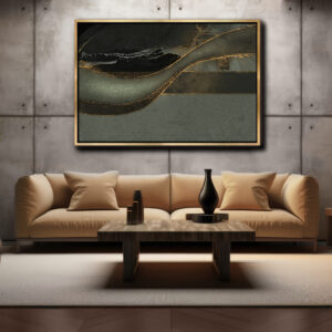 Sage Wave abstract art by Steve Anderrson