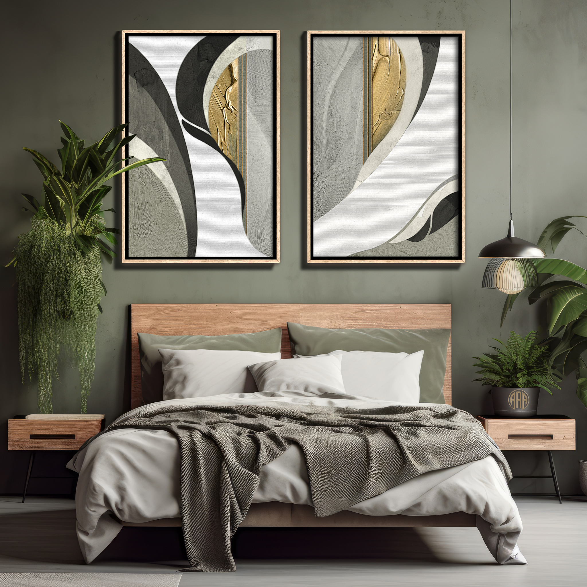 Tempting Entanglement (Triptych Set) 5 Tempting Entanglement (Triptych Set) abstract art by Steve Anderson