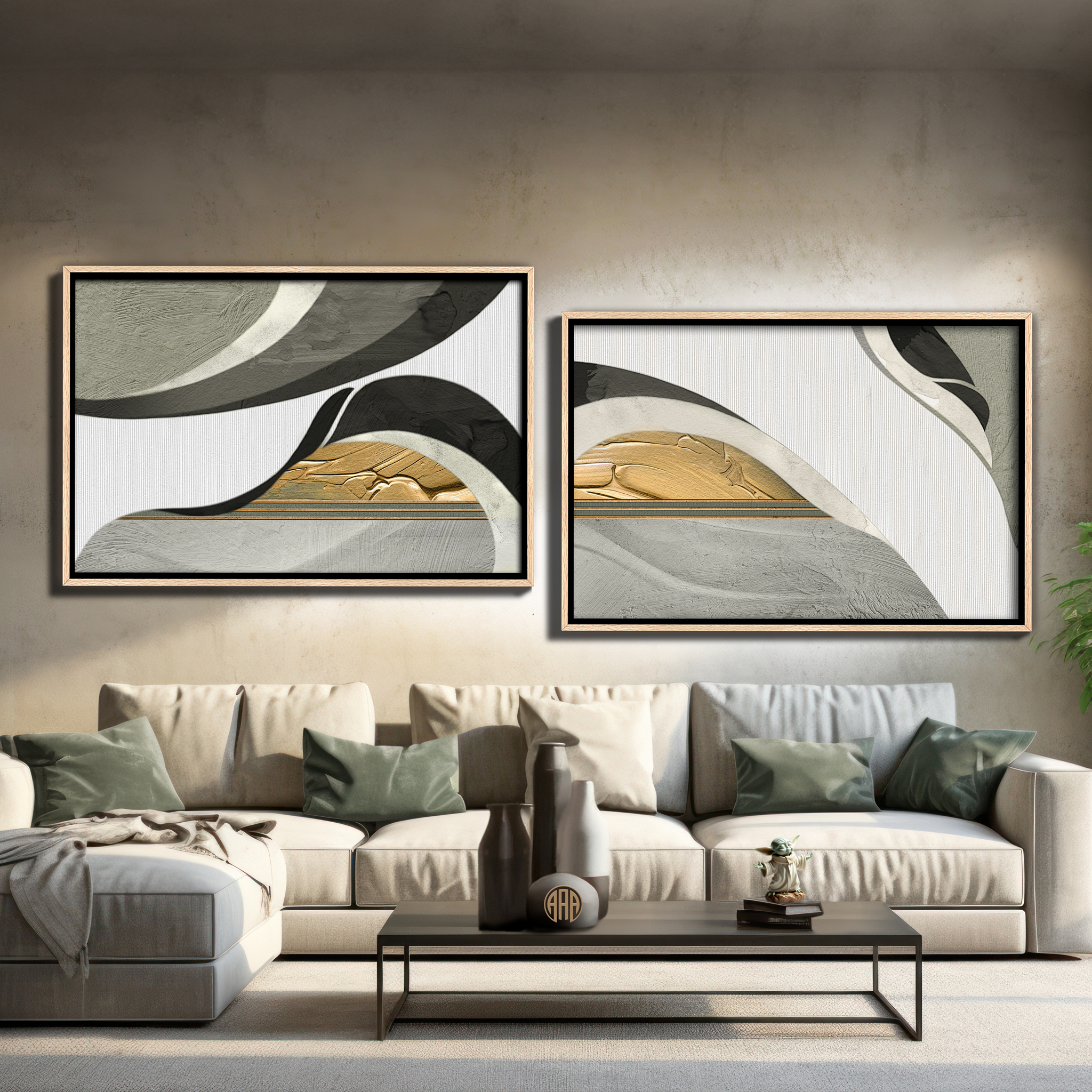Tempting Entanglement (Triptych Set) 4 Tempting Entanglement (Triptych Set) abstract art by Steve Anderson