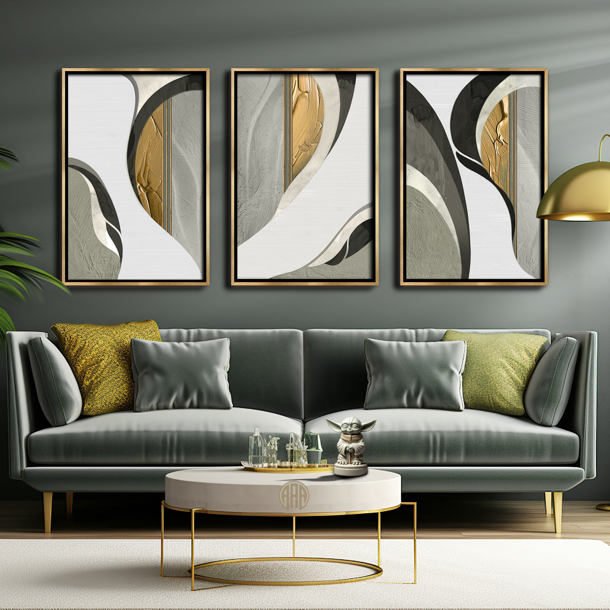 Tempting Entanglement (Triptych Set) 1 Tempting Entanglement (Triptych Set) abstract art by Steve Anderson