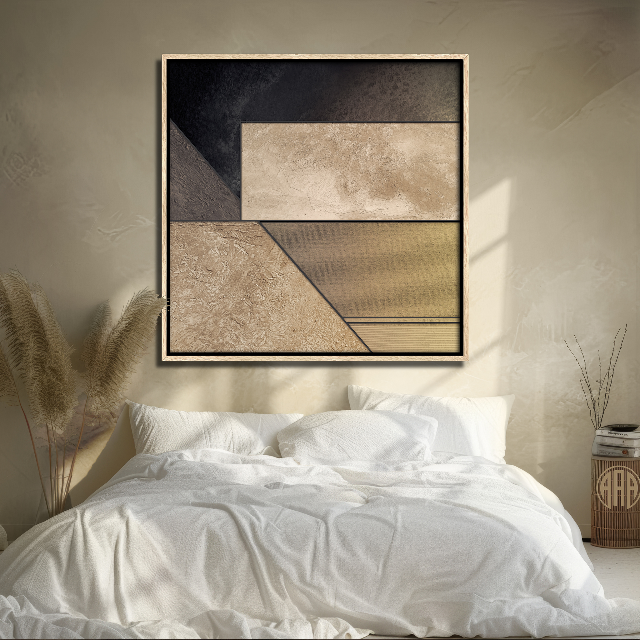 Textured Gold Horizons 4 Textured Gold Horizons abstract art by Steve Anderson