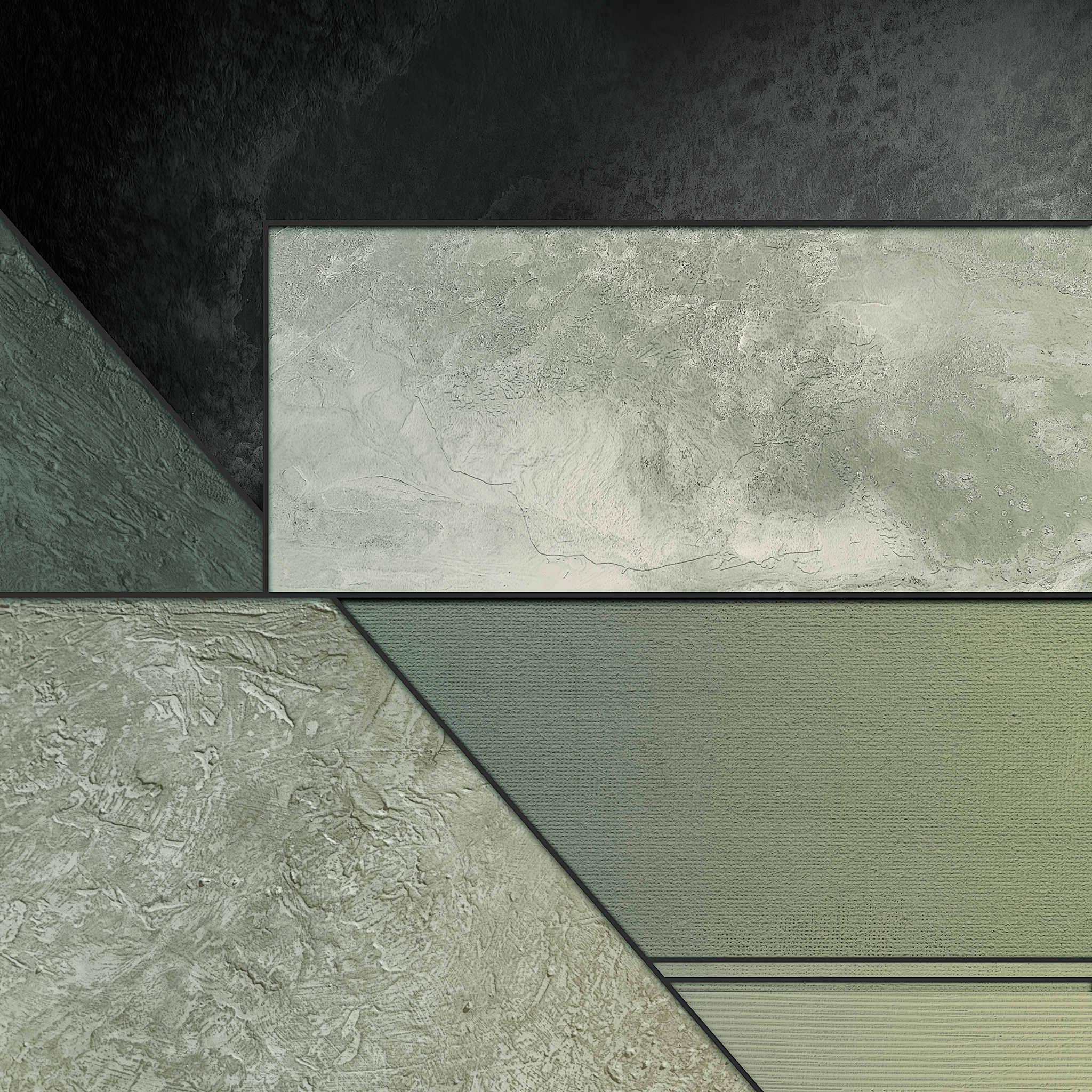 Textured Sage Horizons 4 Textured Sage Horizons abstract art by Steve Anderson